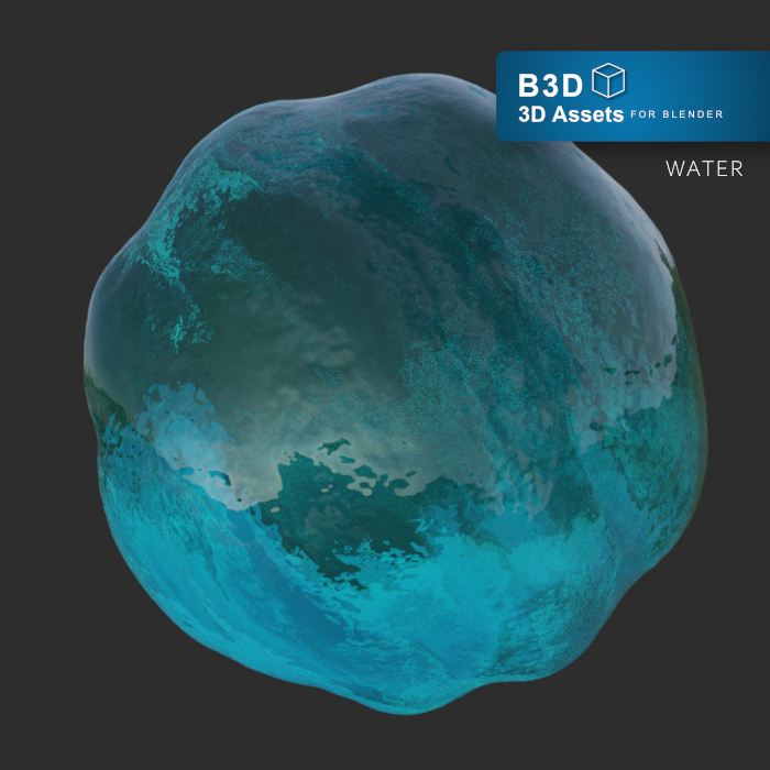 Water Material | B3D Blender Assets